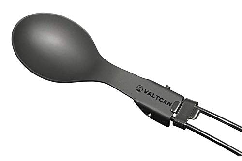 Valtcan Titanium Folding Cutlery 3 Pc Utensil Set