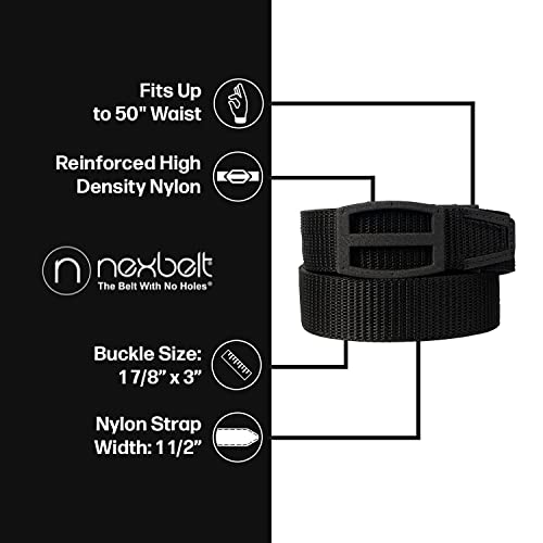 Men's Belt, Nexbelt EDC Titan Black