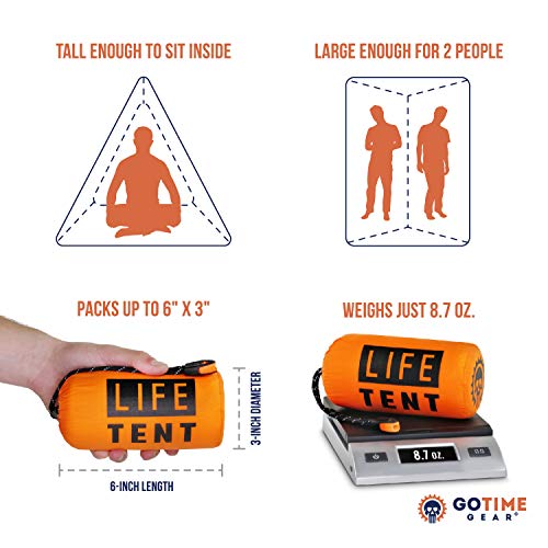 Go Time Gear Life Tent Emergency Survival Shelter
