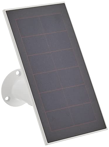 Arlo Essential Solar Panel Charger - Arlo Certified Accessory - Weather Resistant, 8 ft Power Cable, Adjustable Mount, Only Works with Arlo Essential Cameras, White - VMA3600