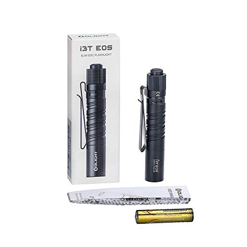 OLIGHT I3T EOS 180 Lumens Dual-Output Slim EDC Flashlight