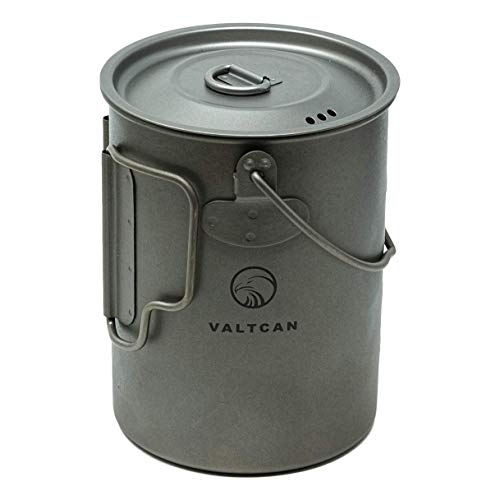 Valtcan 900ml Titanium Pot Backpacking Mug 34 oz