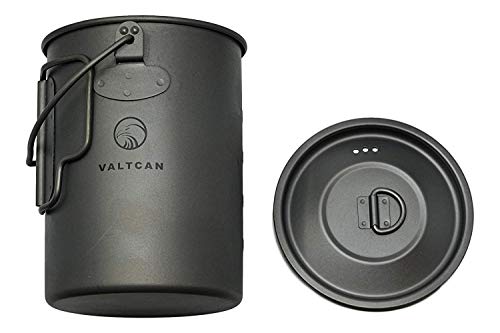 Valtcan 900ml Titanium Pot Backpacking Mug 34 oz