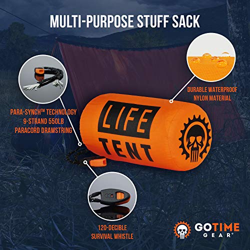 Go Time Gear Life Tent Emergency Survival Shelter